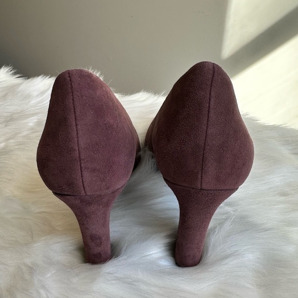 Naturalizer Women’s Gloria Suede Pump Heels Shoes in Huckleberry Size 7.5 NWOB - Picture 14 of 16